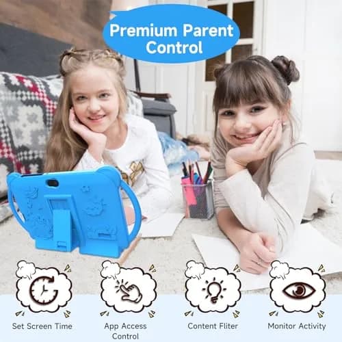 PEICHENG Kids Tablet 7 inch Android 12.0 | 4GB RAM 32GB ROM Parental Control thumbnail 4
