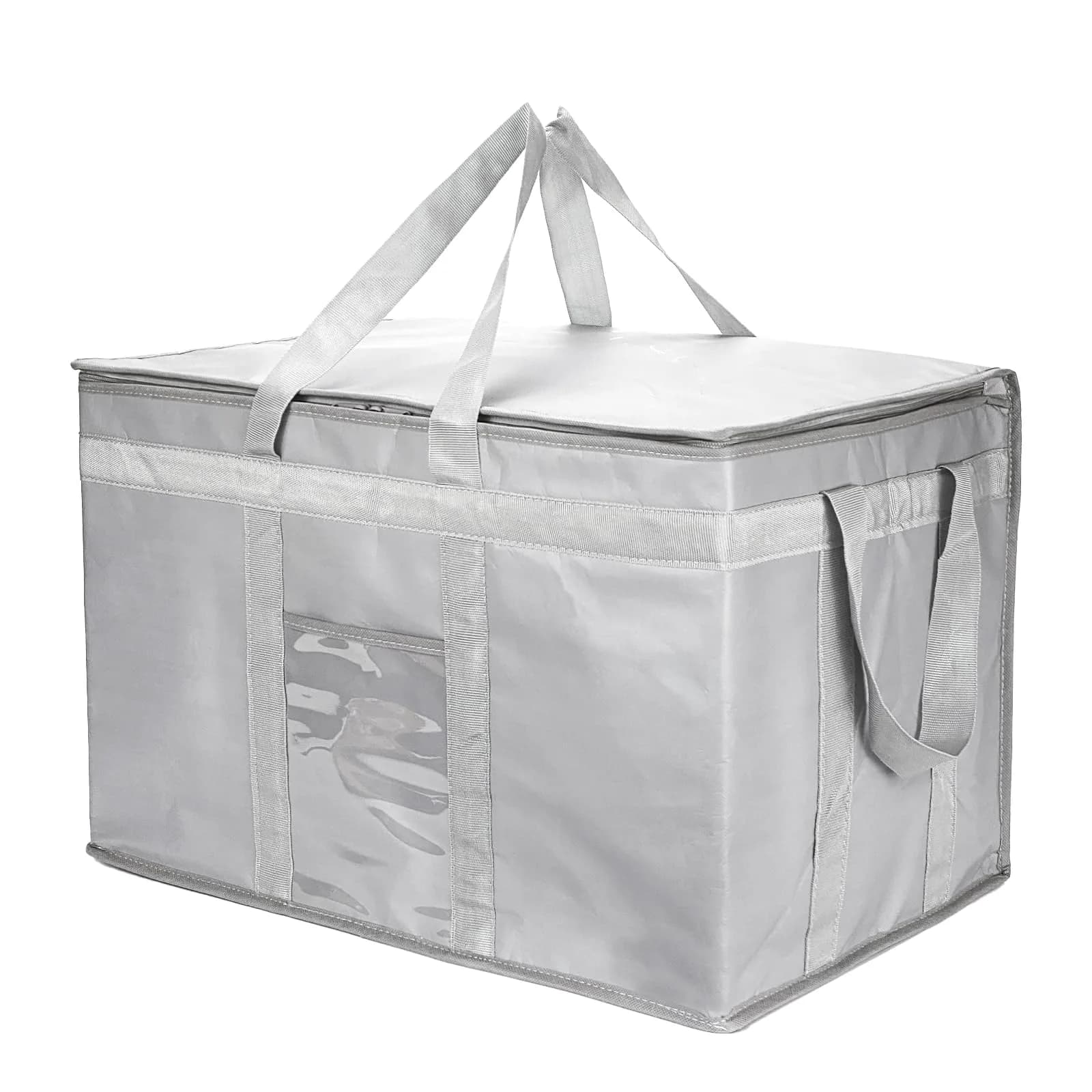 Yalin XXL Large Insulated Cooler Bag 42L (20" x 13" x 10") | Keeps Food Hot or Cold Up to 4 Hours — Grey / 3XL (Pro)