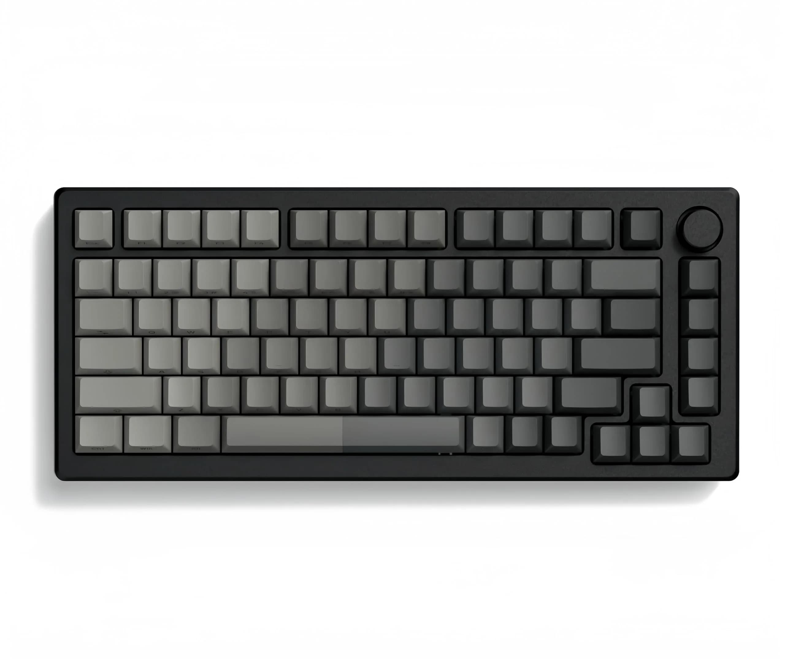 dagaladoo Shine Through Keycaps Set, Double Shot PBT, Gradient Grey, 121 Keys | RGB Backlit Cherry Profile thumbnail 1