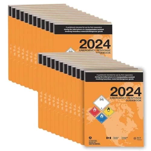 J. J. Keller 2024 Emergency Response Guidebook (ERG), Soft Bound, 25 Pack | Pocket Emergency Preparedness — English Paperback