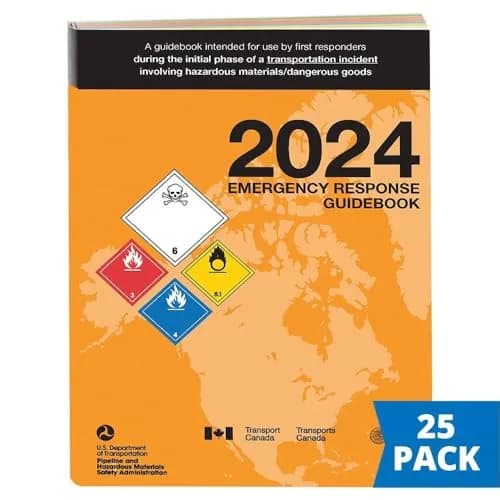 J. J. Keller 2024 Emergency Response Guidebook (ERG), Soft Bound, 25 Pack | Pocket Emergency Preparedness thumbnail 2