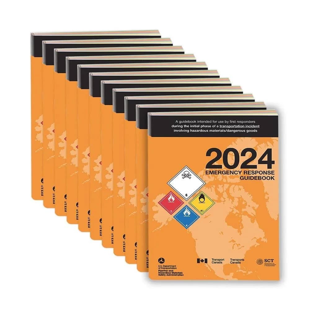 J. J. Keller 2024 Emergency Response Guidebook (ERG), Soft Bound | Pocket Size 4" x 5.5"