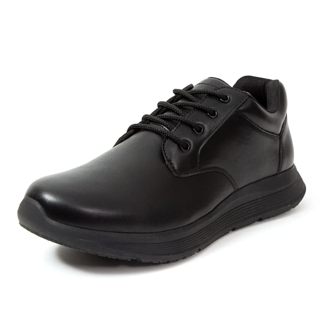 Deer Stags Men's Montez Oxford 13 | Slip-Resistant Faux Leather Dress Shoe