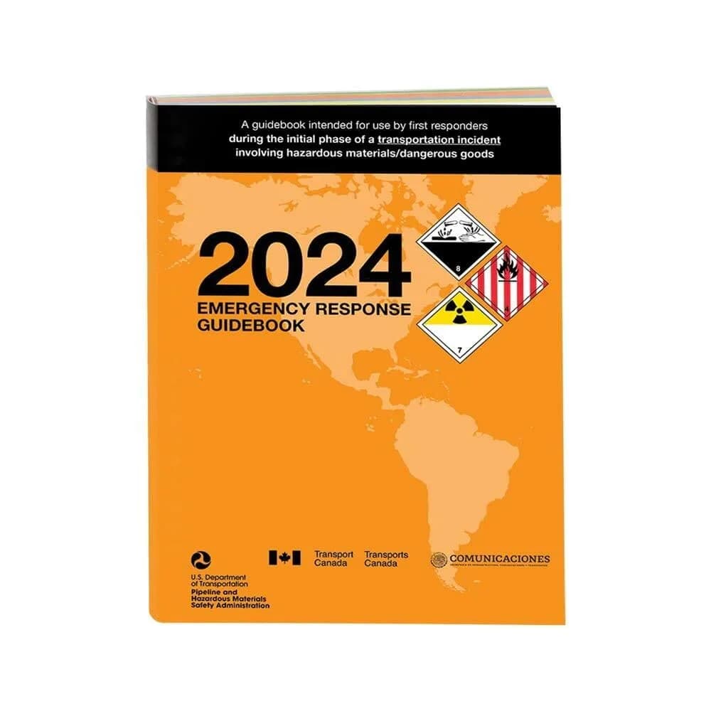 J. J. Keller 2024 Emergency Response Guidebook (ERG), Soft Bound | Pocket Size 4" x 5.5" for Emergency Preparedness — English Paperback