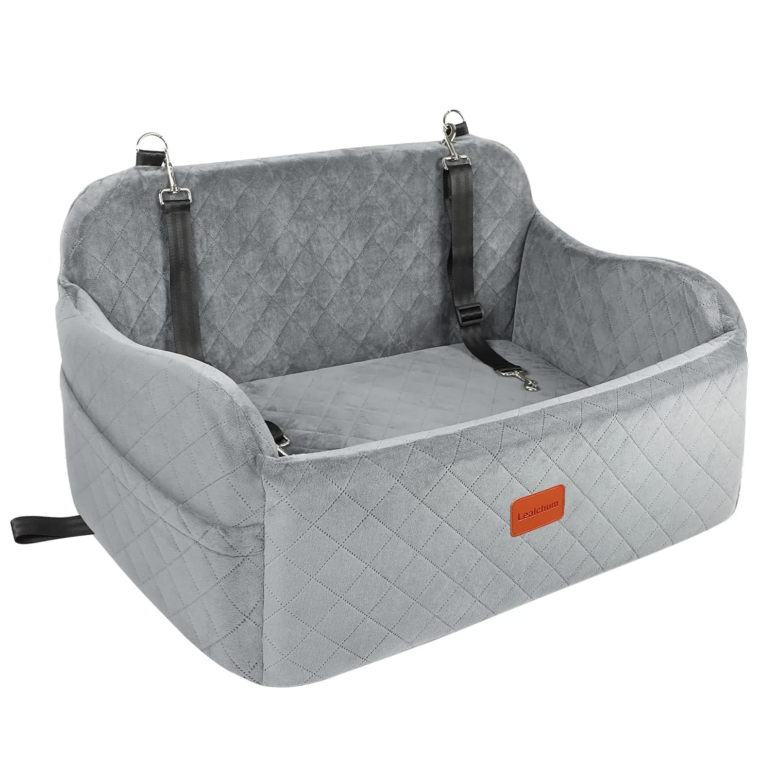 Lealchum Dog Car Seat for Large Dogs | Memory Foam Support & Safety Travel - main product image