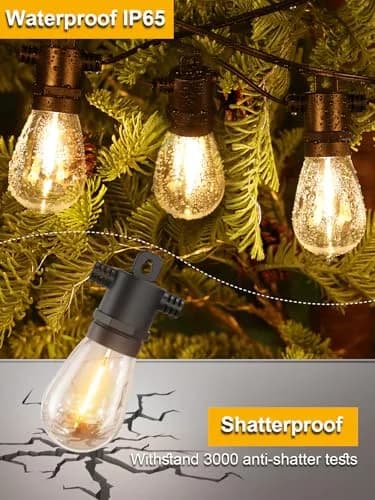 Svater 200 FT Outdoor String Lights Waterproof Patio Lights thumbnail 2