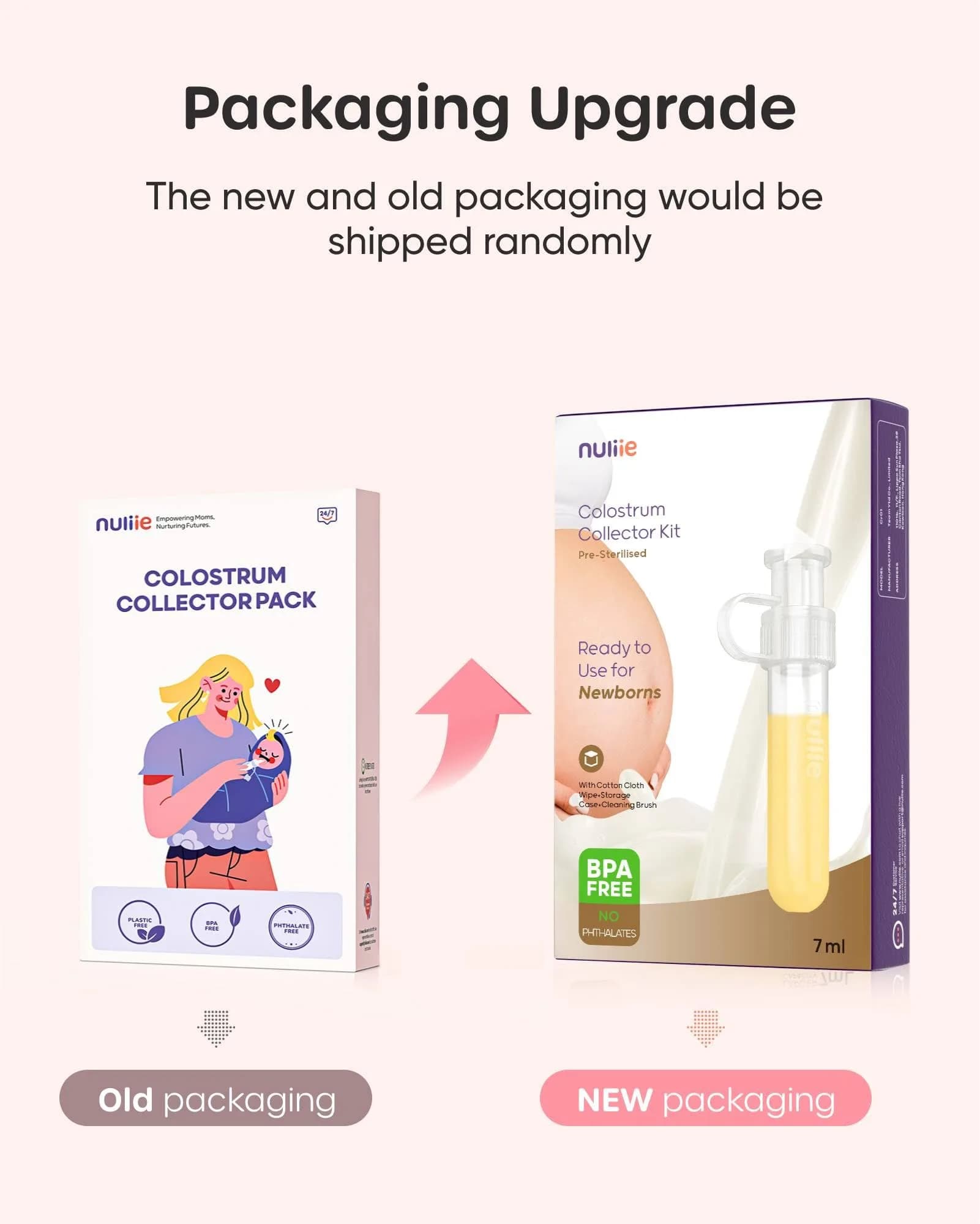 Nuliie Colostrum Collector Kit with Storage Case & Cleaning Brush, 7ml 6-Piece Set | USA-Imported Breast Milk Collection - view 8