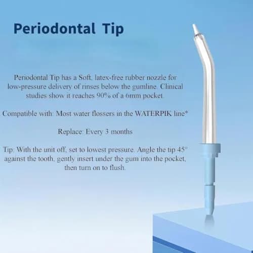 FreFeel Replacement Heads for Waterpik Water Flosser | Compatible with Most Waterpik Models thumbnail 3