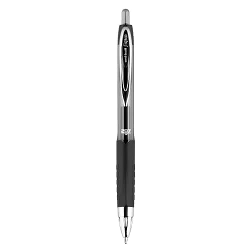 Uni-Ball 207 Retractable Gel Pens, 0.7mm Medium Point, Assorted Ink, 5/Pack | Smooth Ink Flow for Office & Students thumbnail 2