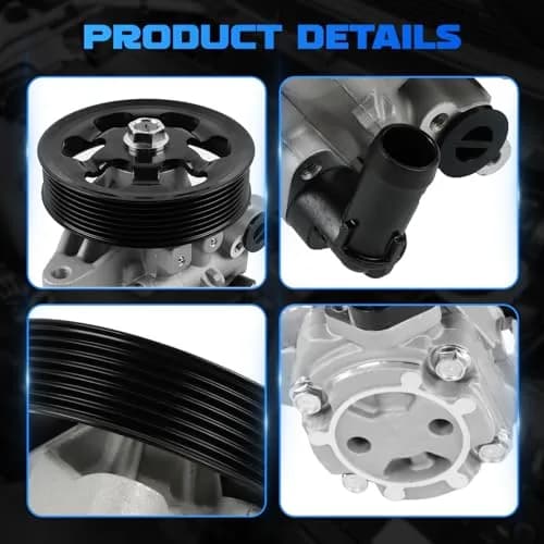 YOMALL Power Steering Pump with Pulley 21-5456 for 2006-2011 Honda Civic 1.8L | Direct Fit Replacement thumbnail 4