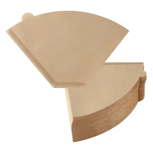 Prudiut 200 Count #4 Cone Coffee Filters | Compatible with Ninja & Pour Over (U4/200Pcs) thumbnail 1