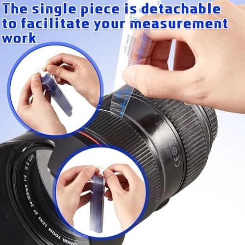 Trandraft Plastic Feeler Gauge Set 0.05mm-3mm Metric | 21 Leaf Precision Measuring Tool thumbnail 5