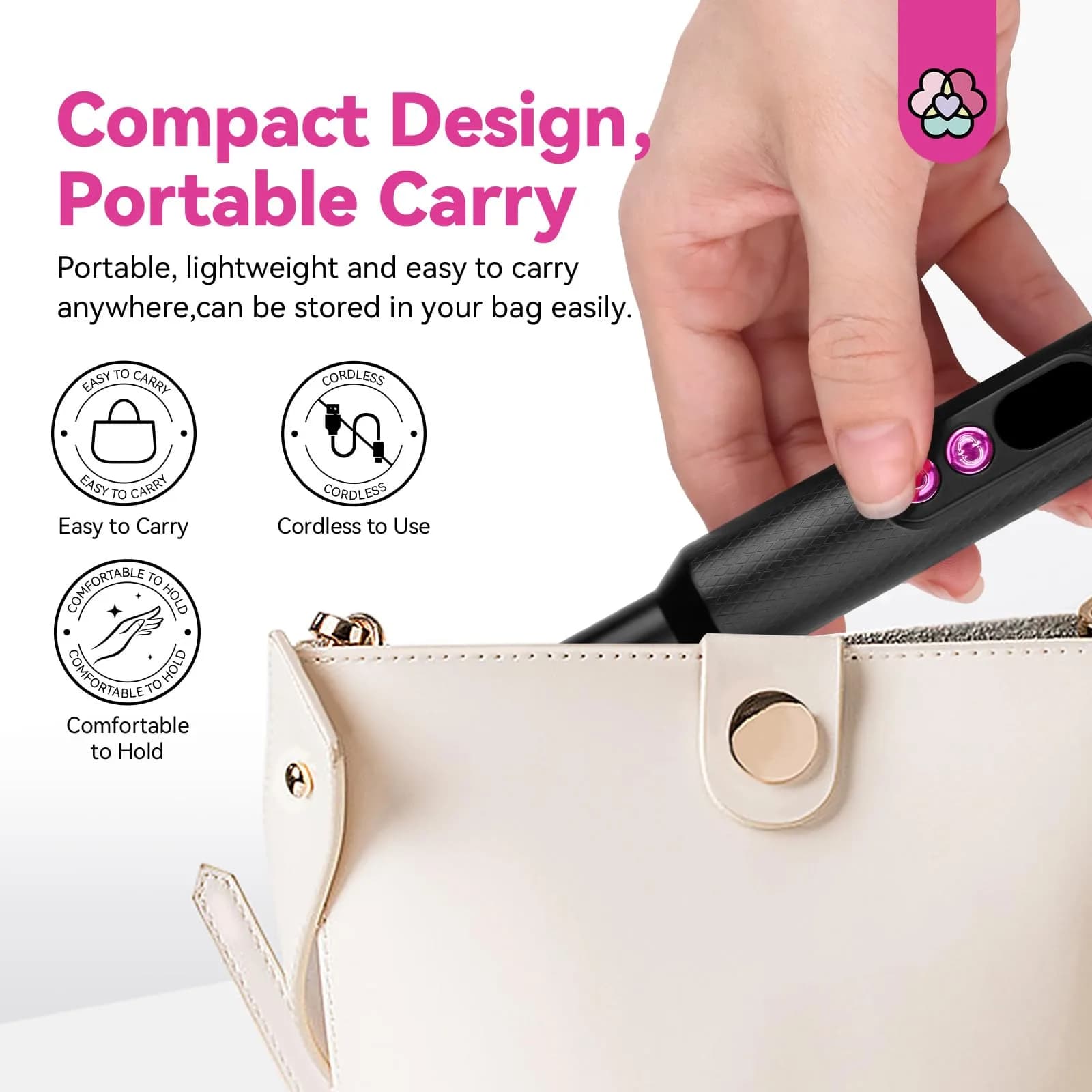 SAVILAND Electric Nail Drill Professional 20000RPM Cordless Rechargeable | Nail Sanding Tool for Gel Acrylic Polish - view 6
