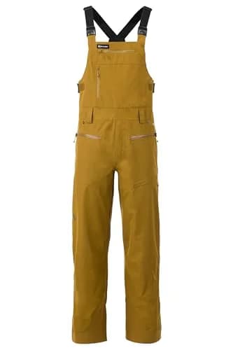Flylow Firebird Waterproof Ski Bib Pants - Rye - XL | All-Mountain Waterproof Breathable Snowwear thumbnail 1