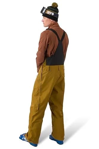 Flylow Firebird Waterproof Ski Bib Pants - Rye - XL | All-Mountain Waterproof Breathable Snowwear thumbnail 4