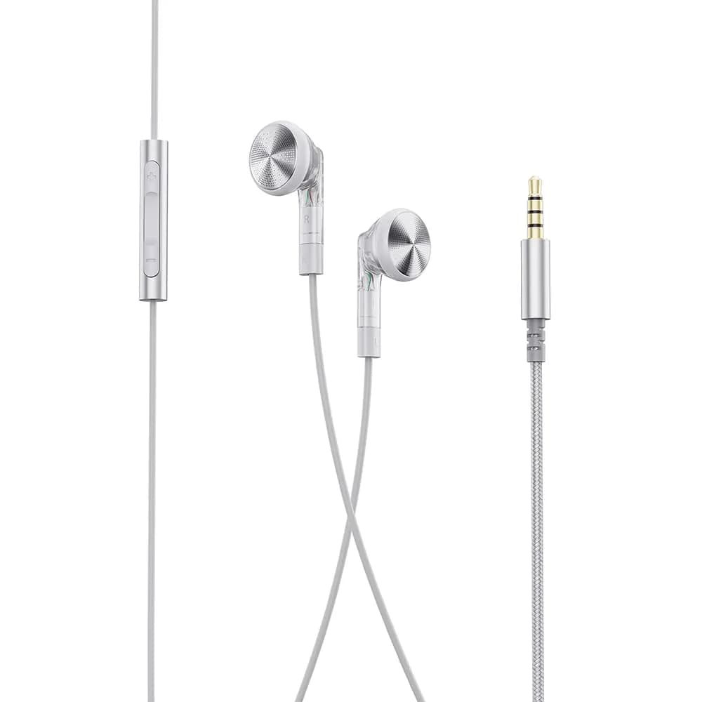 FiiO FF1 14.2mm Dynamic Driver Wired Earbuds with Microphone, Translucent | HiFi Music & Gaming - main product image