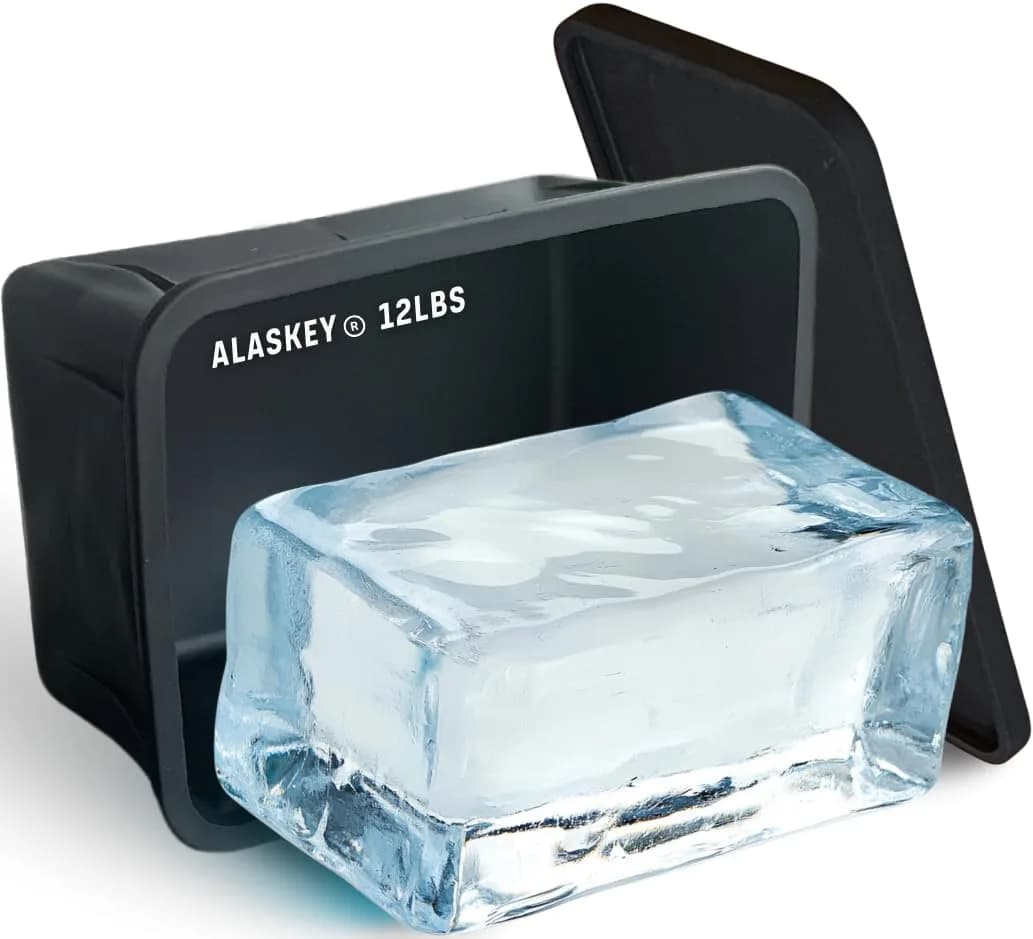 Alaskey 12 lbs Ice Block Mold With Lid (Single) - Giant Ice Blocks - main product image