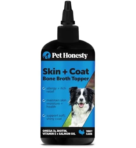 Pet Honesty Skin + Coat Health Oil for Dogs with Salmon Oil 355ml (12 oz) | Nutritionist Approved for Allergy Itch Relief thumbnail 1