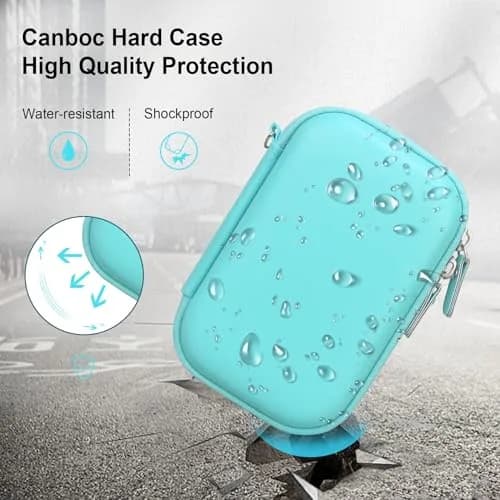 Canboc Hard Case for UnionSine Ultra Slim Portable External Hard Drive HDD | Water-Resistant, Shockproof, Compact (70-120 chars) thumbnail 5