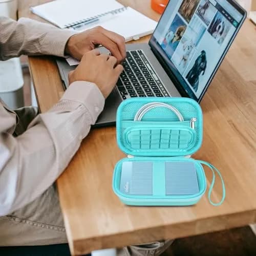 Canboc Hard Case for UnionSine Ultra Slim Portable External Hard Drive HDD | Water-Resistant, Shockproof, Compact (70-120 chars) thumbnail 7