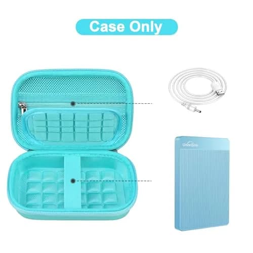 Canboc Hard Case for UnionSine Ultra Slim Portable External Hard Drive HDD | Water-Resistant, Shockproof, Compact (70-120 chars) thumbnail 2