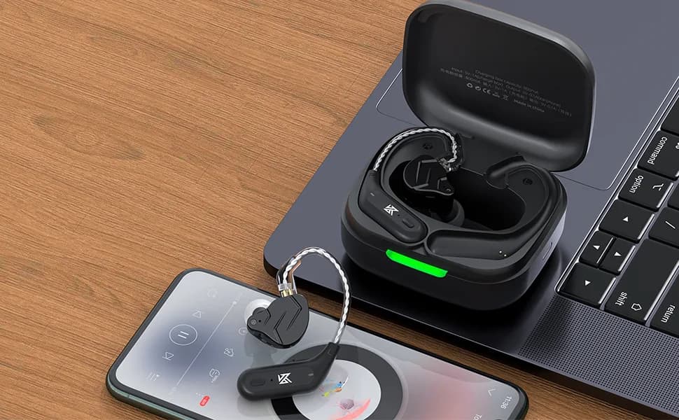 EZ EAR KZ AZ09 Wireless IEM Bluetooth Adapter 5.4 Module Noise Isolation C-pin for KZ ZS10 PRO/ZS12 PRO X thumbnail 10