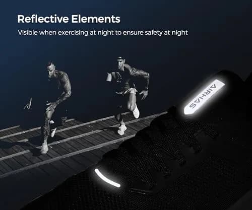 AIRHAS Men's Barefoot Running Shoes Zero Drop Minimalist Sneakers with Anatomical Toe Box, 24.5cm (9.5 US) | Natural Foot Movement thumbnail 5