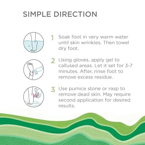 Lee Beauty Professional Peppermint Callus Remover Gel 2x6oz (12oz Total) | Smoother, Softer Feet in Minutes thumbnail 6