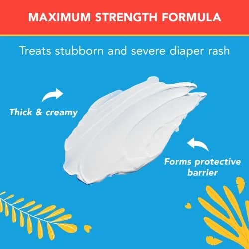 Triple Paste 3X Max Strength Diaper Rash Ointment, 40% Zinc Oxide, 6 oz | Fast Relief for Severe Baby Rash thumbnail 4