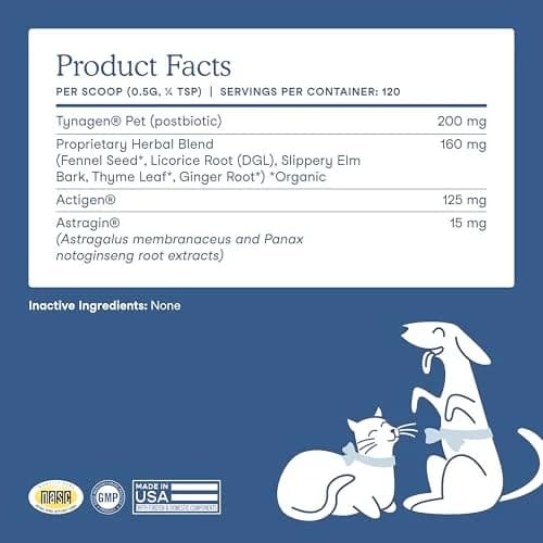 Fera Pets Postbiotics Plus Prebiotics for Dogs & Cats 60g (2.12 oz) | Digestive & Immune Support thumbnail 7