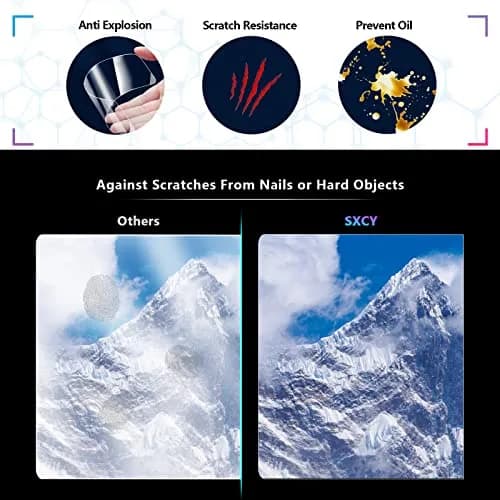 SXCY Screen Protector for 2025 2026 Toyota Camry 12.3 Inch | Nano Hardness & Easy Install thumbnail 7