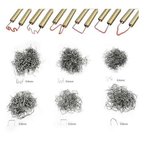 Sawvolker 3000PCS Hot Staple Plastic Welder Staples Kit | 0.6mm & 0.8mm Stainless Steel for Auto & Furniture Repair thumbnail 3
