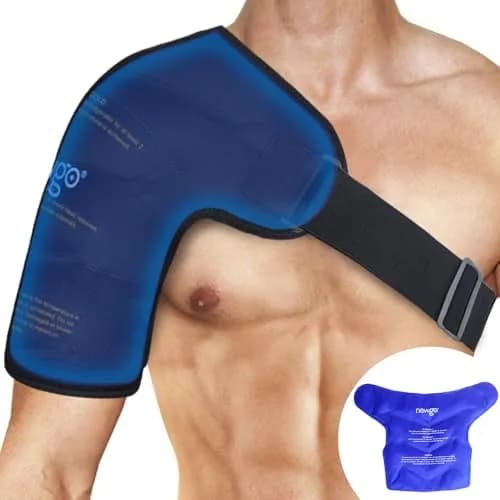 NEWGO Shoulder Ice Pack XL | Full Shoulder Coverage for Post-Surgery & Pain Relief thumbnail 1