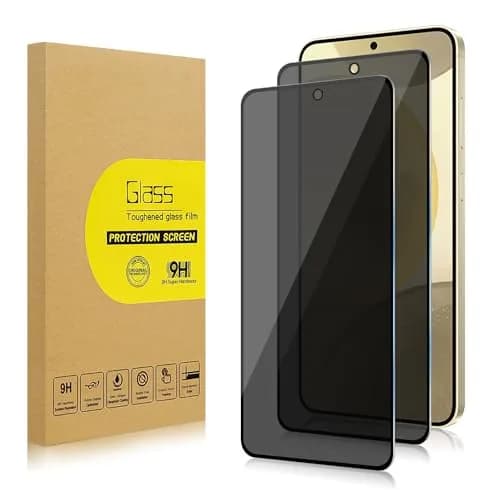 Lokyoo Privacy Screen Protector for Samsung Galaxy S24+ /S24 Plus 6.7" | Anti-Spy, Fingerprint Support thumbnail 1