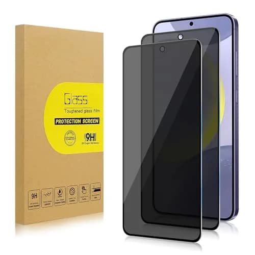 Lokyoo Privacy Screen Protector for Samsung Galaxy S24 | Anti-Peep, 9H Hardness, Easy Install thumbnail 1