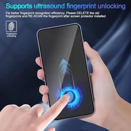 Lokyoo Privacy Screen Protector for Samsung Galaxy S24 | Anti-Peep, 9H Hardness, Easy Install thumbnail 4