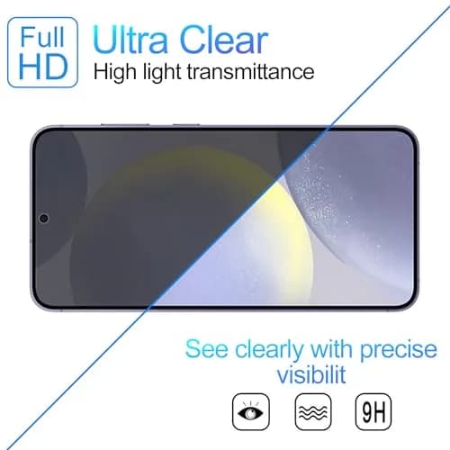Lokyoo Privacy Screen Protector for Samsung Galaxy S24 | Anti-Peep, 9H Hardness, Easy Install thumbnail 6
