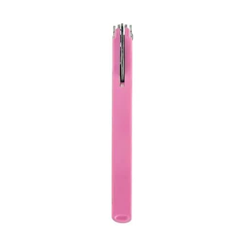 Franmara Soft-Touch Murano Waiter's Corkscrew with Nonstick Spiral (Pink) | Dual-Lever Wine Opener with Built-in Cap Lifter thumbnail 2