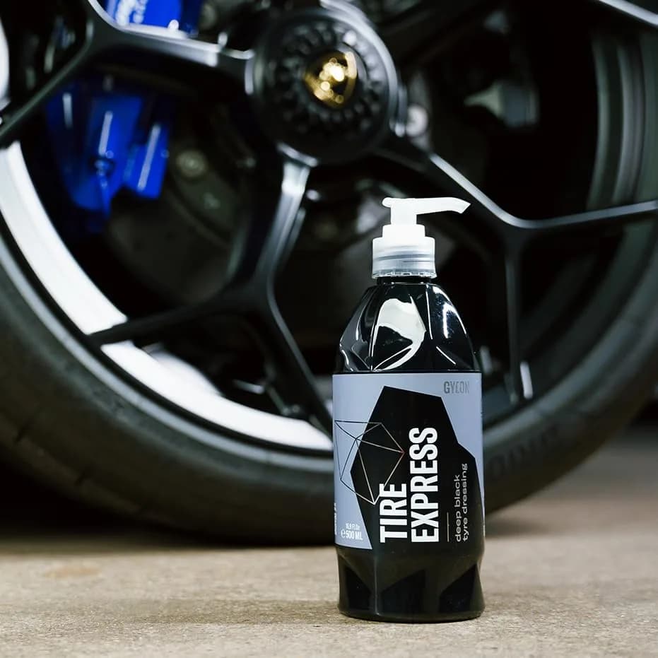 Gyeon Tire Express Satin Tire Shine 500ml | Natural Finish, UV & Water-Repellent thumbnail 6