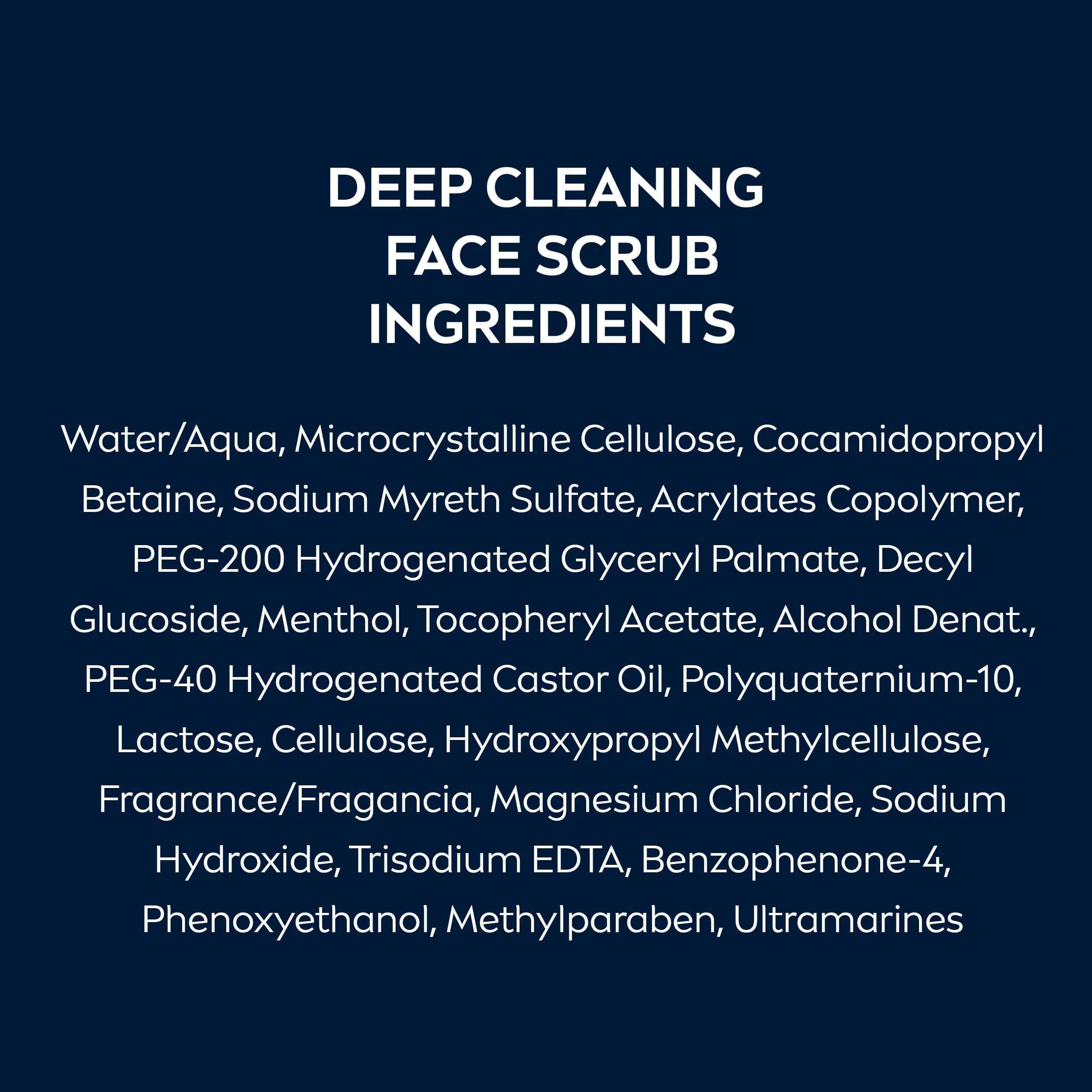 NIVEA MEN Maximum Hydration Face Wash & Scrub Set | 5 Fl Oz Face Wash, 3x4.4 Oz Face Scrub - view 7