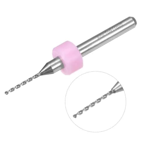 uxcell PCB Drill Bits 0.9mm Tungsten Carbide Rotary Tool 2 Set (20 Pcs) | High Precision for PCB & Soft Metals thumbnail 4