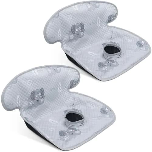 COOLBEBE 2 Pack Waterproof Car Seat Protector for Potty Training | Grey, Universal Fit, Leak-Proof thumbnail 1