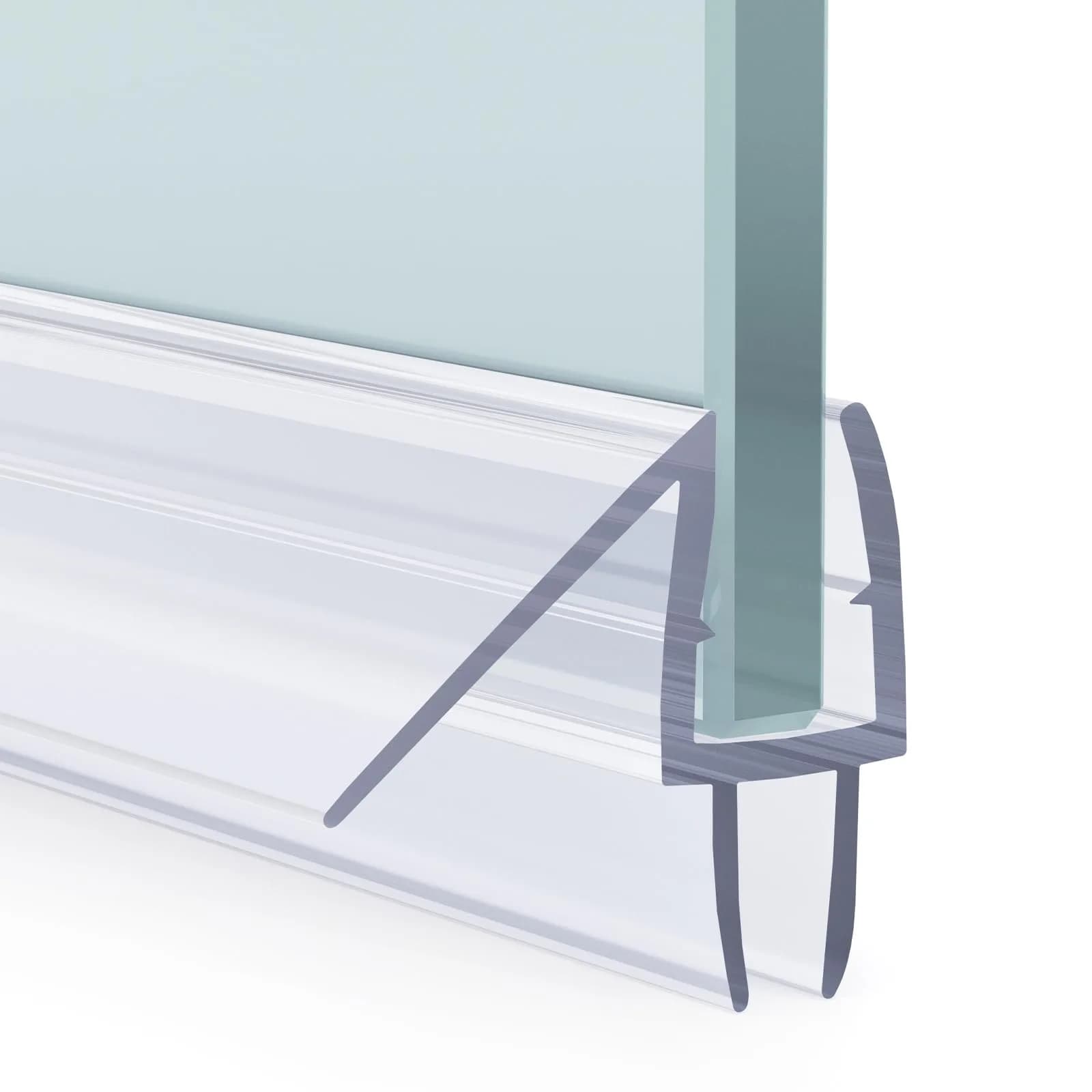 AmazerBath Shower Door Bottom Seal Strip 15.75" (39.37cm) 3-Pack | Stops Shower Leaks - main product image