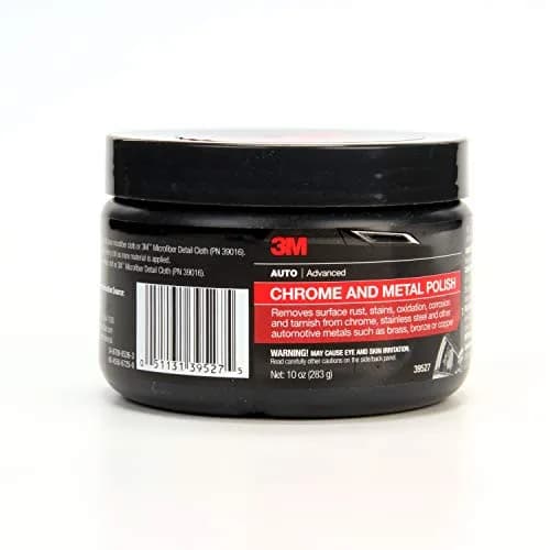 3M Chrome and Metal Polish 20 oz (10 oz Pink x 2) | Restores Shine on Automotive Metals thumbnail 2
