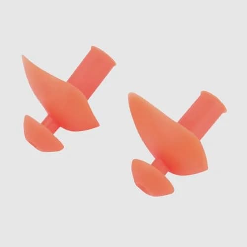 Speedo Junior Ergo Dragonfire Orange Ear Plugs | 1 Pair (Pack of 1) thumbnail 1