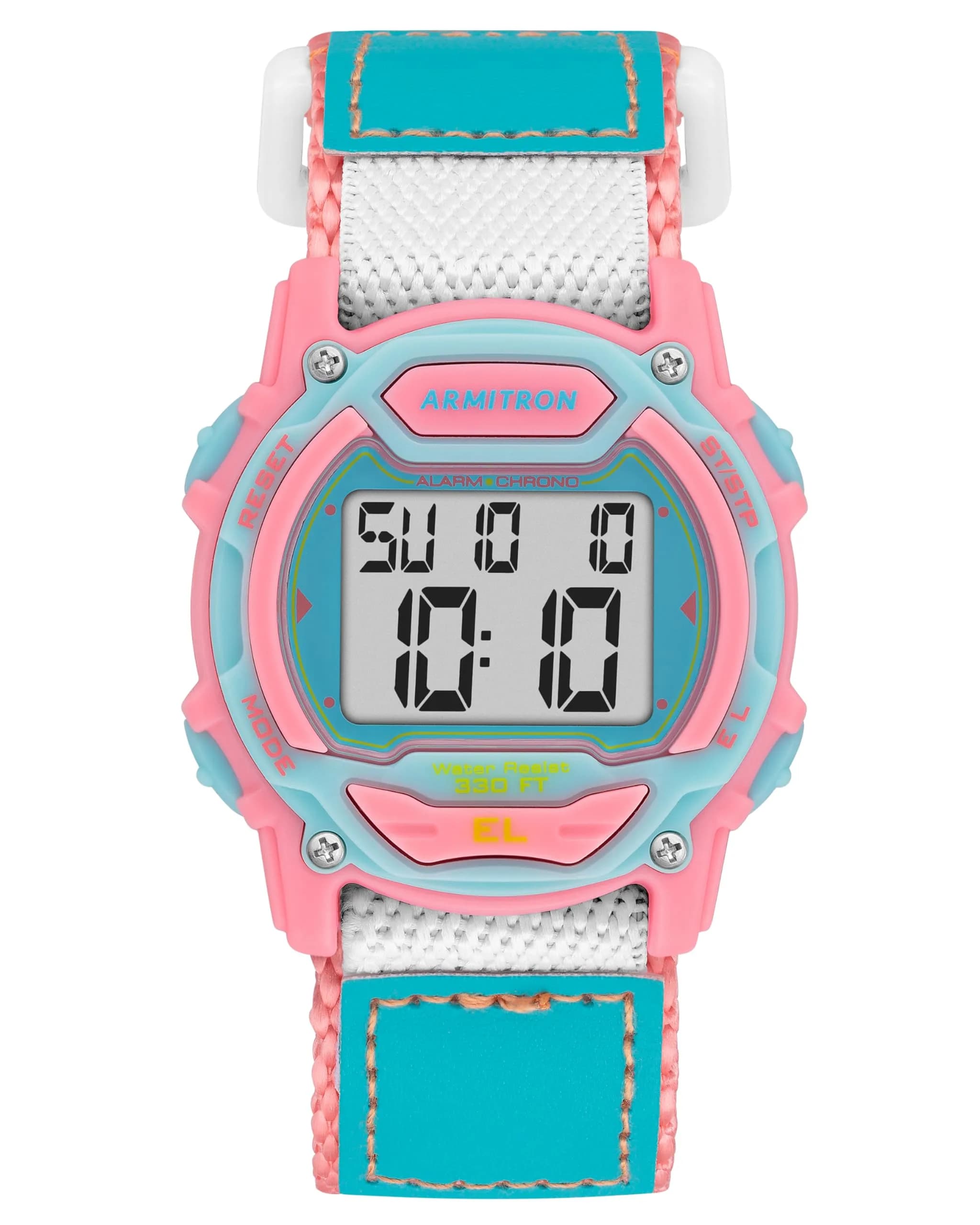 Armitron Sport Unisex Digital Chronograph Watch 45-7004 with Nylon Strap | Water Resistant 100M - main product image