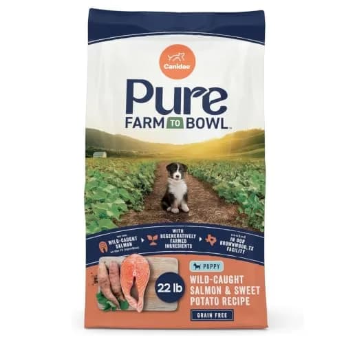 CANIDAE Puppy Dry Food Salmon & Sweet Potato 22 lb | Natural, Limited Ingredient, Supports Digestion & Immunity thumbnail 1