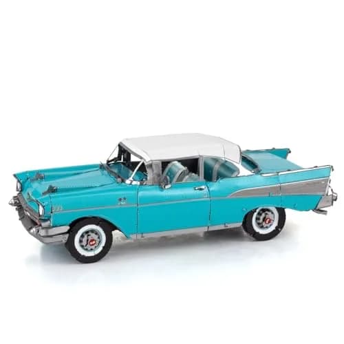 Fascinations Metal Earth 1957 Bel Air 3D Metal Model Kit | Intricate Steel Design for Hobbyists (70-120 chars) thumbnail 2