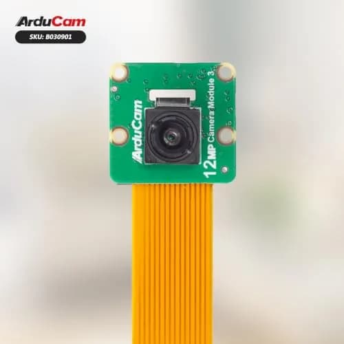 Arducam Raspberry Pi Camera Module 3 12MP IMX708 102° Wide Angle Fixed Focus HDR Camera | Compatible with Raspberry Pi 5, 4, 3, 2, Zero W thumbnail 6