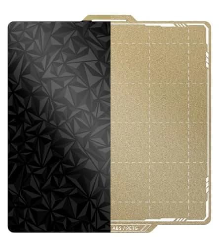 BIQU Designer Series Smooth PEO+Textured PEI Build Plate 257x257mm | Double Sided Spring Steel Print Bed thumbnail 1